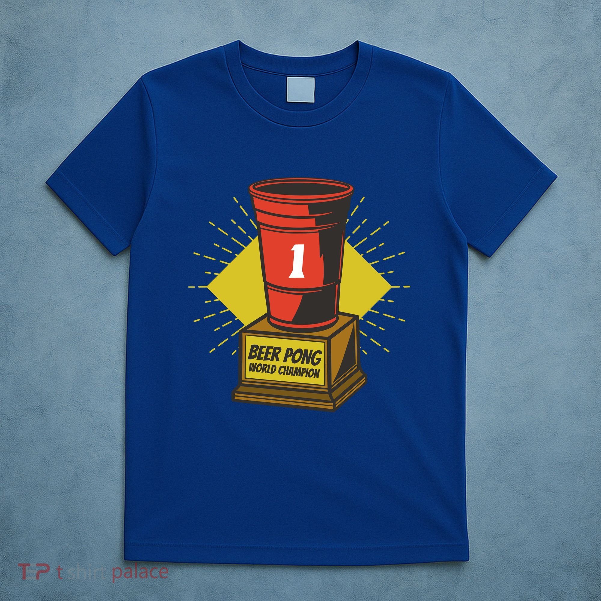 Number One Beer Pong Champion T-Shirt