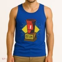 Number One Beer Pong Champion Tank Top thumb 3