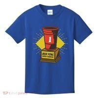 Number One Beer Pong Champion Kids T-Shirt thumb 0
