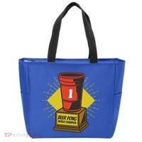 Number One Beer Pong Champion Tote Bag thumb 0
