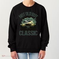 Not Old But Classic Comic Car Auto Racing Sports Lover Gift Women's Sweatshirt thumb 0