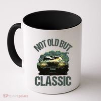 Not Old But Classic Comic Car Auto Racing Sports Lover Gift Coffee Mug thumb 0