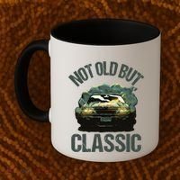 Not Old But Classic Comic Car Auto Racing Sports Lover Gift Coffee Mug thumb 2