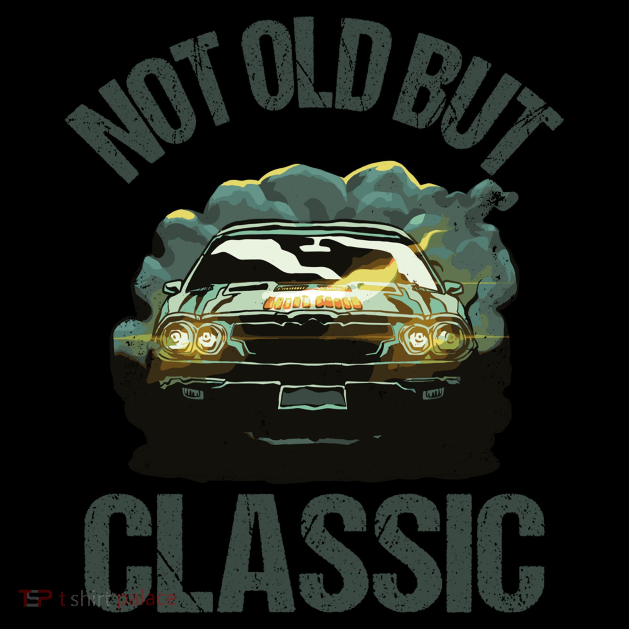 Not Old But Classic Comic Car Auto Racing Sports Lover Gift Coffee Mug