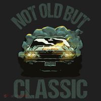 Not Old But Classic Comic Car Auto Racing Sports Lover Gift Beanie thumb 2