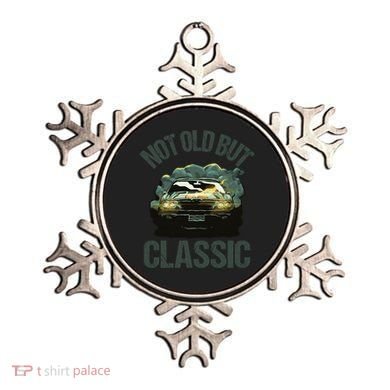 Not Old But Classic Comic Car Auto Racing Sports Lover Gift Ornament