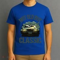 Not Old But Classic Comic Car Auto Racing Sports Lover Gift T-Shirt thumb 3