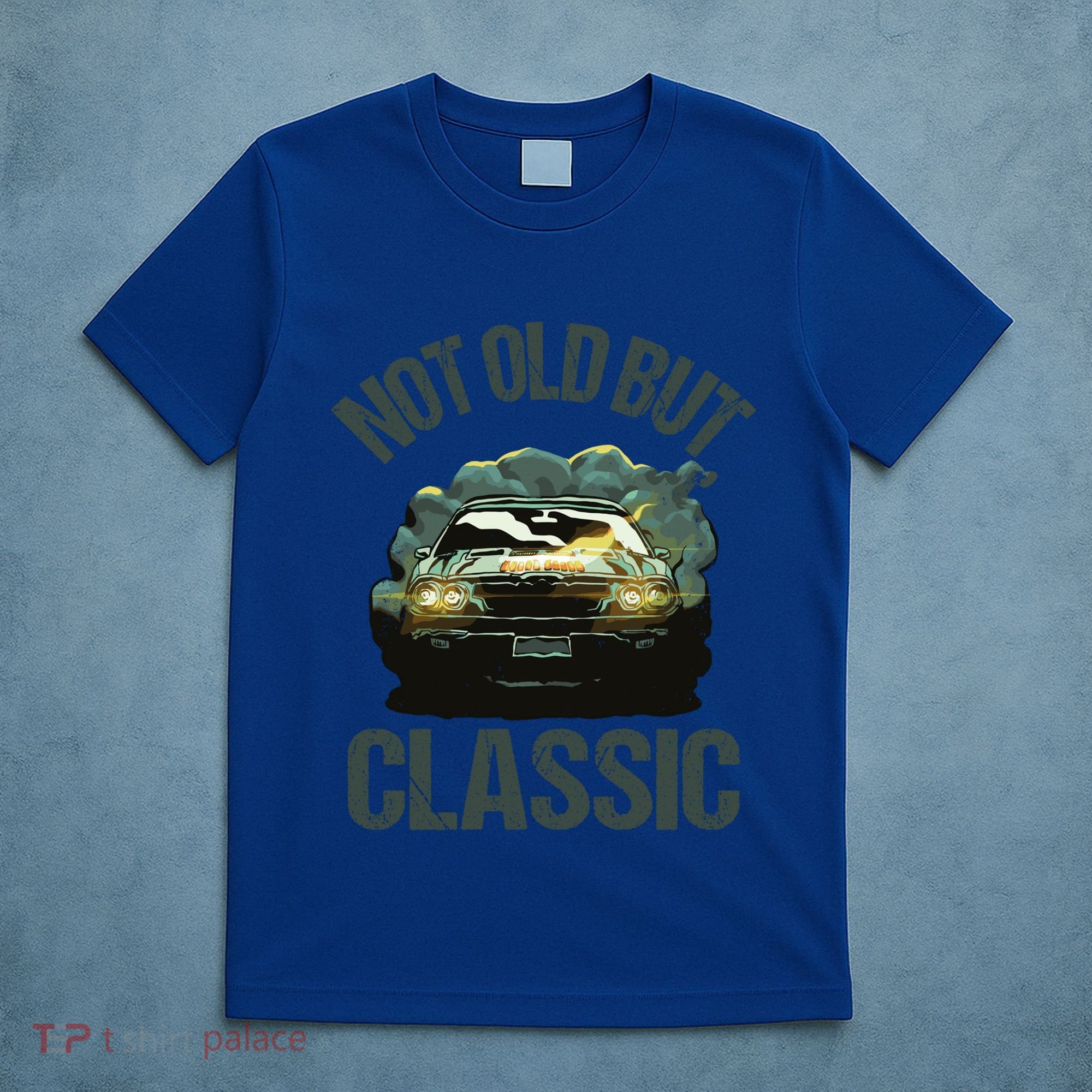 Not Old But Classic Comic Car Auto Racing Sports Lover Gift T-Shirt