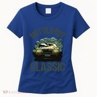 Not Old But Classic Comic Car Auto Racing Sports Lover Gift Women's T-Shirt thumb 0