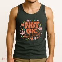 Not Ok But It's Ok Tank Top thumb 3