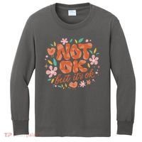 Not Ok But It's Ok Kids Long Sleeve Shirt thumb 0