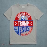 Nobody Can Trump Jesus Vote The Almighty T-Shirt thumb 5