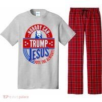 Nobody Can Trump Jesus Vote The Almighty Pajama Set thumb 0