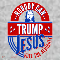 Nobody Can Trump Jesus Vote The Almighty Kids Sweatshirt thumb 2