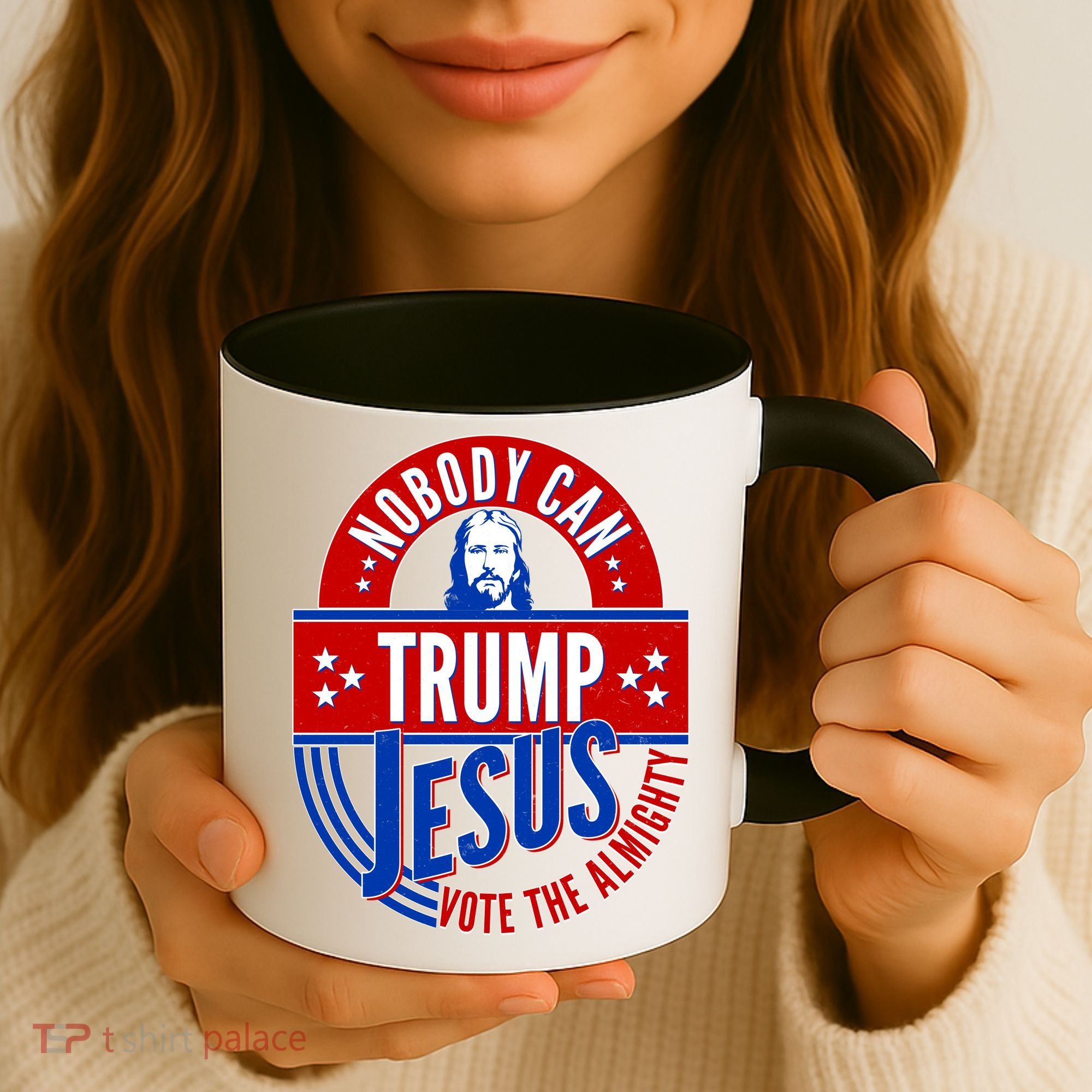 Nobody Can Trump Jesus Vote The Almighty Coffee Mug