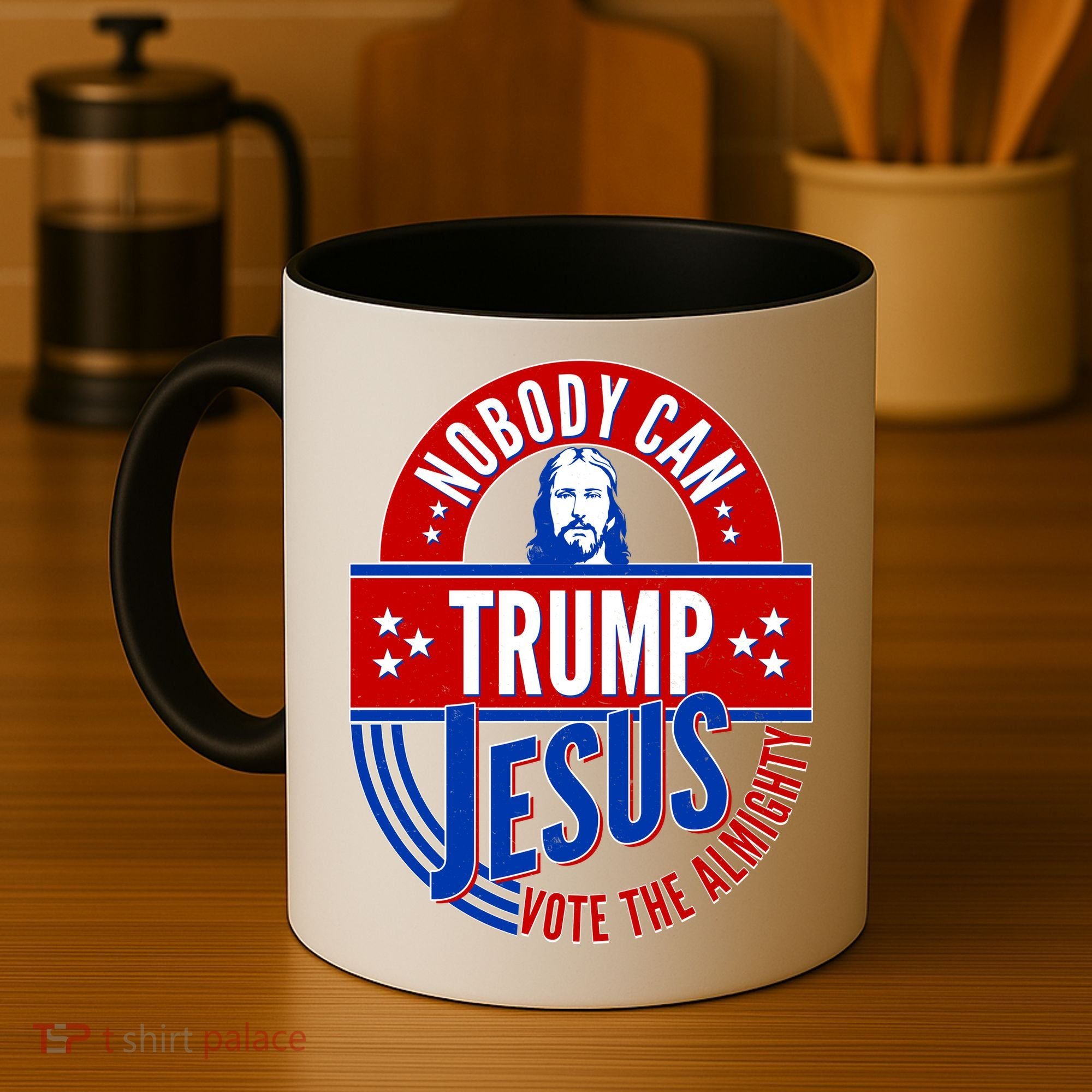 Nobody Can Trump Jesus Vote The Almighty Coffee Mug