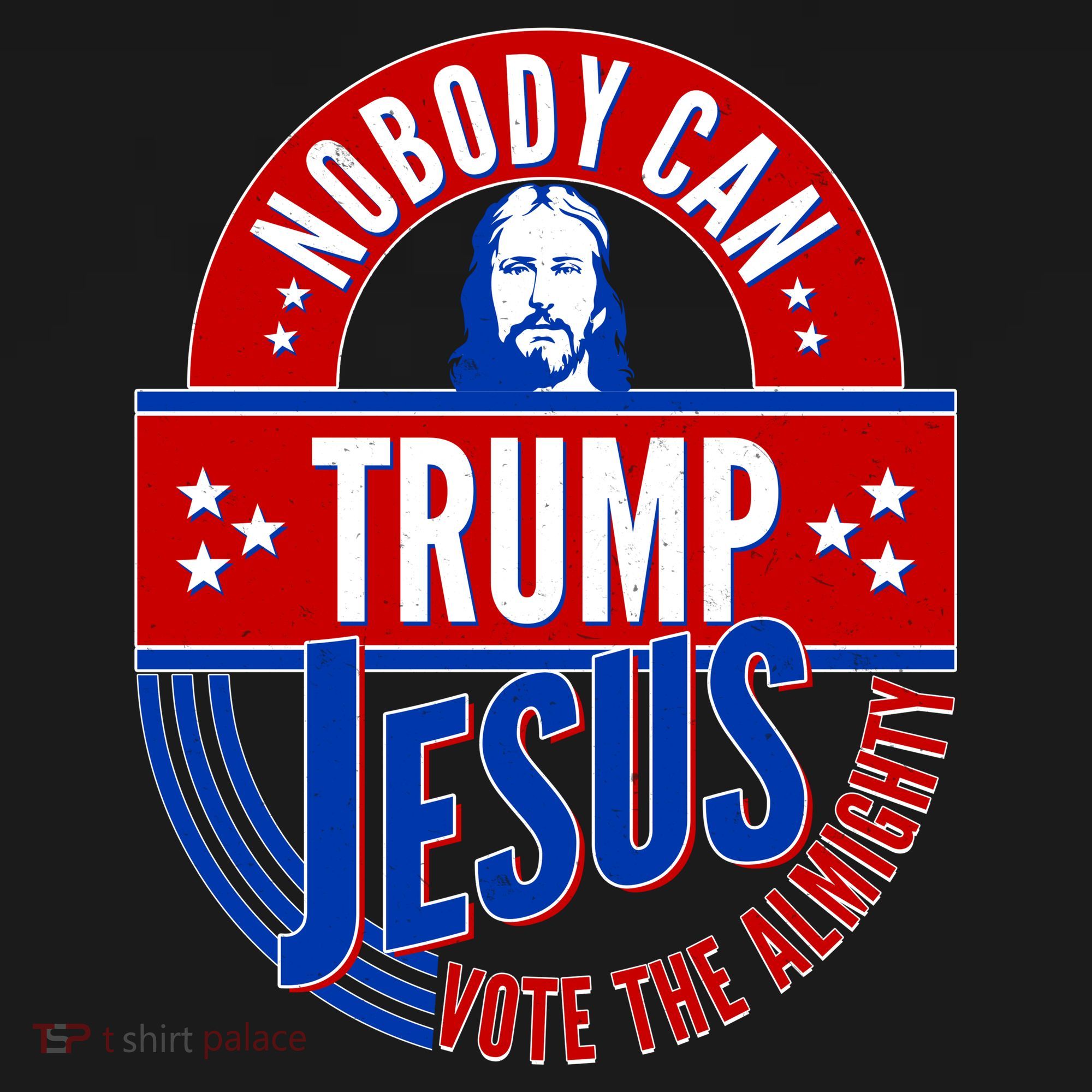 Nobody Can Trump Jesus Vote The Almighty Women's Hoodie