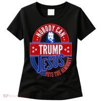 Nobody Can Trump Jesus Vote The Almighty Women's T-Shirt thumb 0