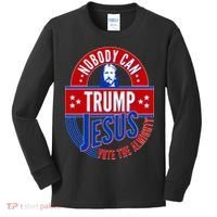 Nobody Can Trump Jesus Vote The Almighty Kids Long Sleeve Shirt thumb 0