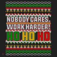 Nobody Care Work Hardy Ugly Christmas Sweater Women's Sweatshirt thumb 2