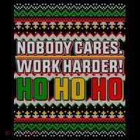 Nobody Care Work Hardy Ugly Christmas Sweater Coffee Mug thumb 5