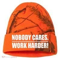 Nobody Cares. Work Harder! Kati Licensed 12" Camo Cuffed Beanie thumb 0