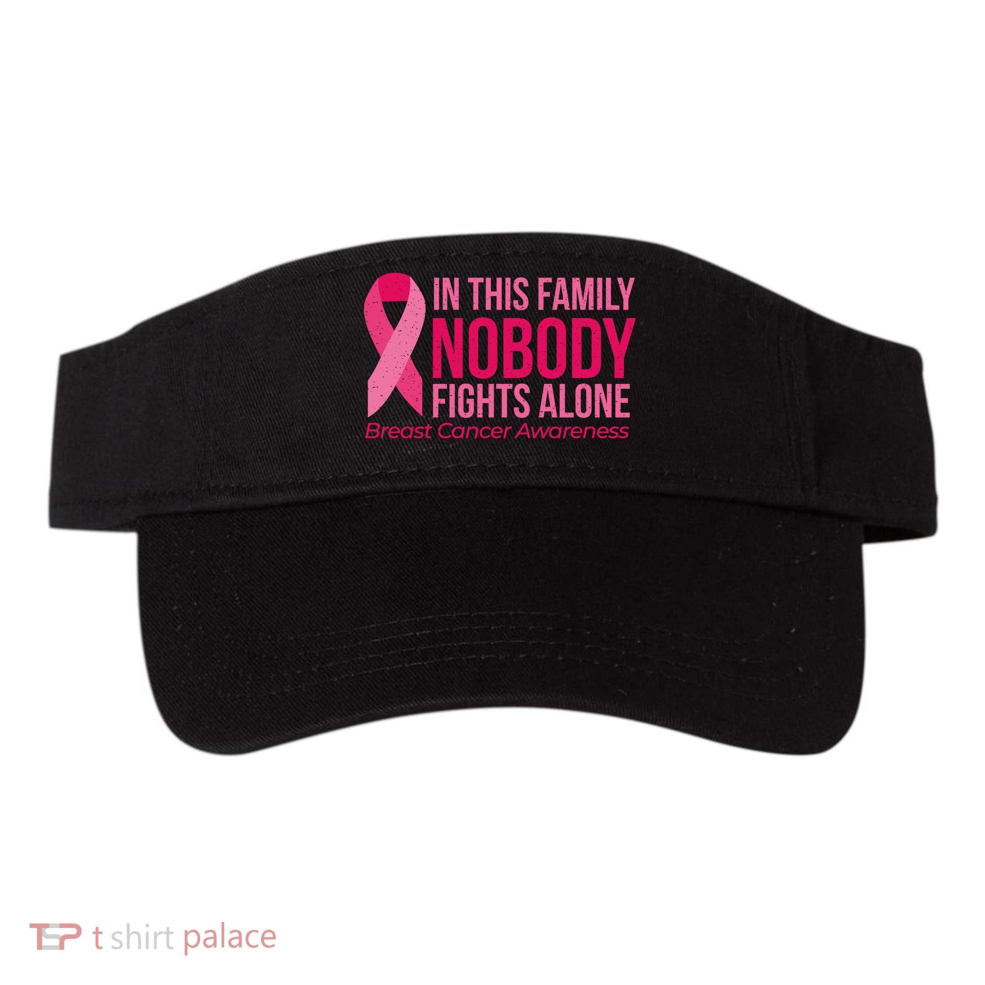 Nobody Fights Alone Breast Cancer Visor
