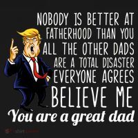 Nobody Is Better At Fatherhood Donald Trump Dad Women's Tank Top thumb 5