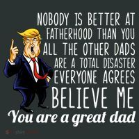 Nobody Is Better At Fatherhood Donald Trump Dad Kids Sweatshirt thumb 2
