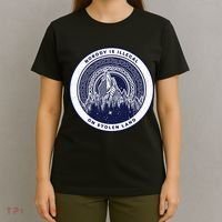 Nobody Is Illegal On Stolen Land T-Shirt thumb 4