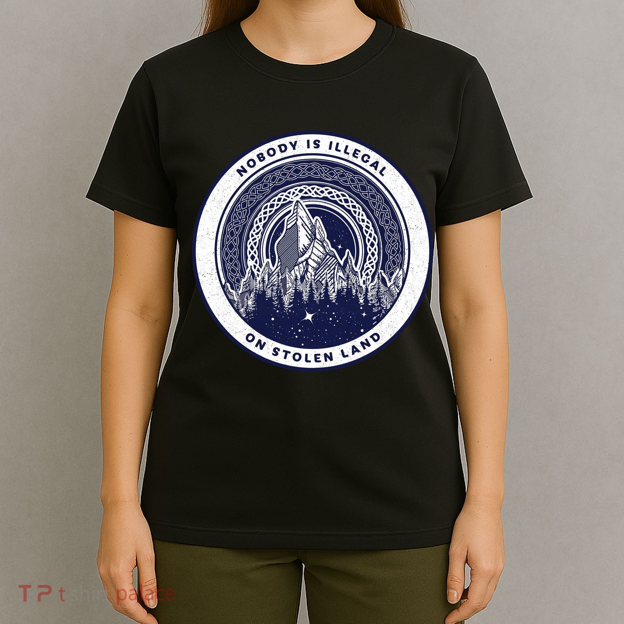 Nobody Is Illegal On Stolen Land T-Shirt