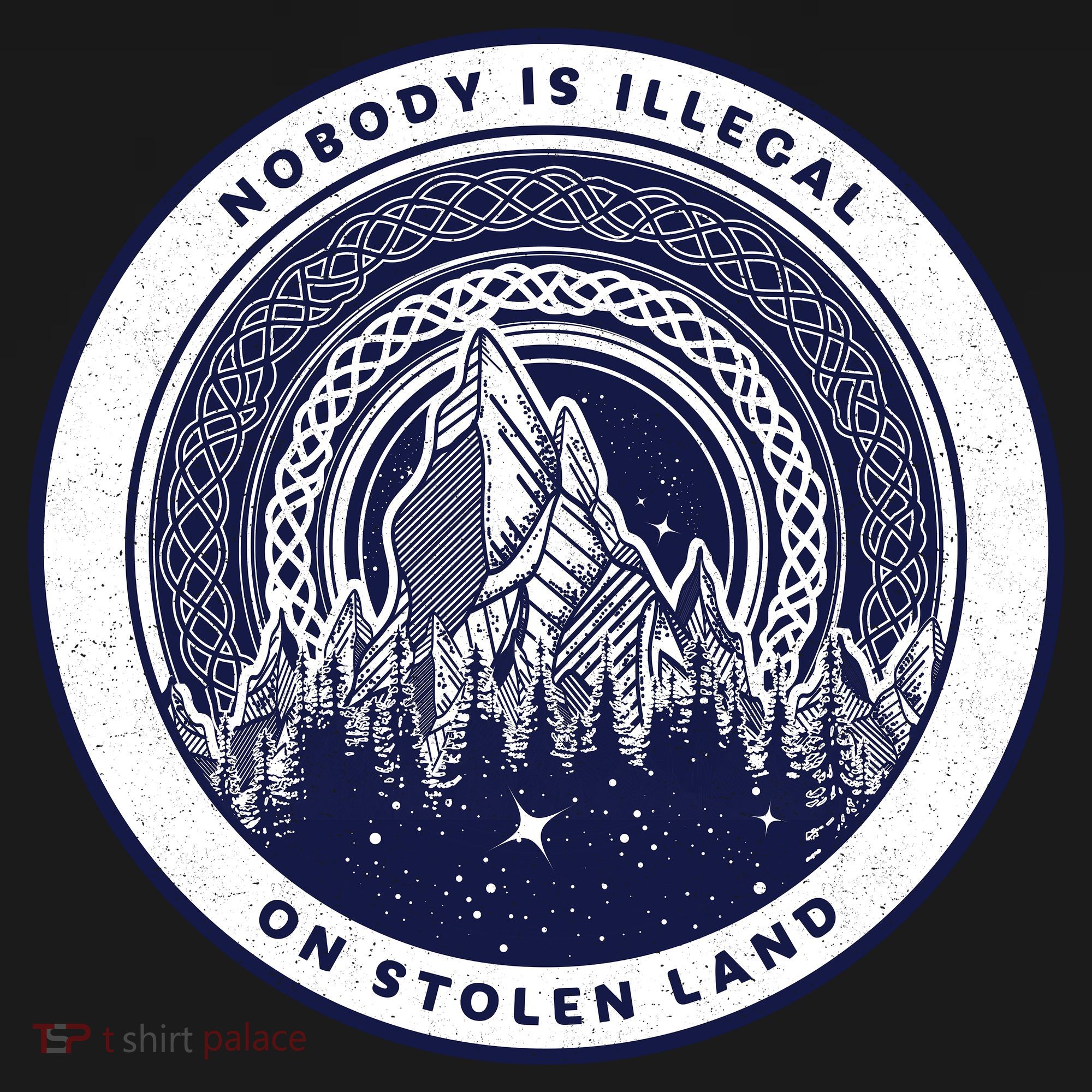Nobody Is Illegal On Stolen Land Bucket Hat