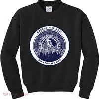 Nobody Is Illegal On Stolen Land Kids Sweatshirt thumb 0
