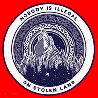 Nobody Is Illegal On Stolen Land Santa Hat thumb 1