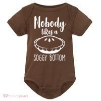 Nobody Likes A Soggy Bottom Baby Bodysuit thumb 0