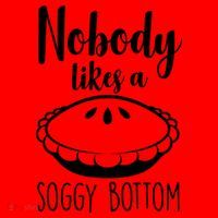 Nobody Likes A Soggy Bottom Santa Hat thumb 1