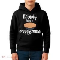 Nobody likes A Soggy Bottom Funny Baking Kids Hoodie thumb 4
