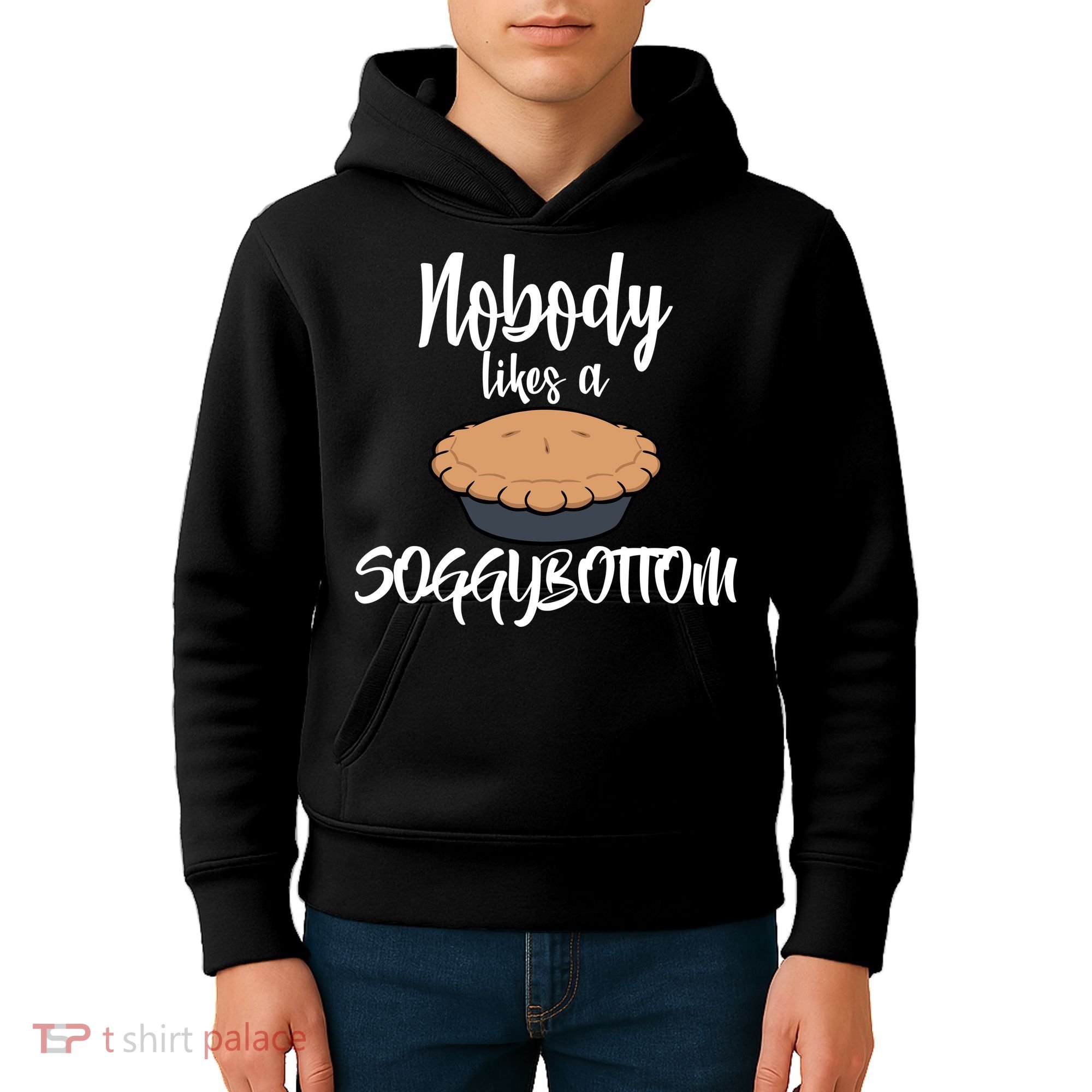 Nobody likes A Soggy Bottom Funny Baking Kids Hoodie