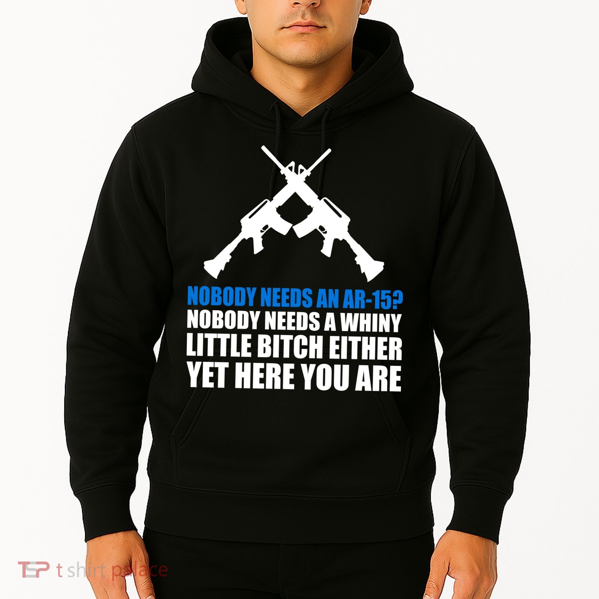 Nobody Needs An AR-15 Rifle Pro Gun Rights Hoodie