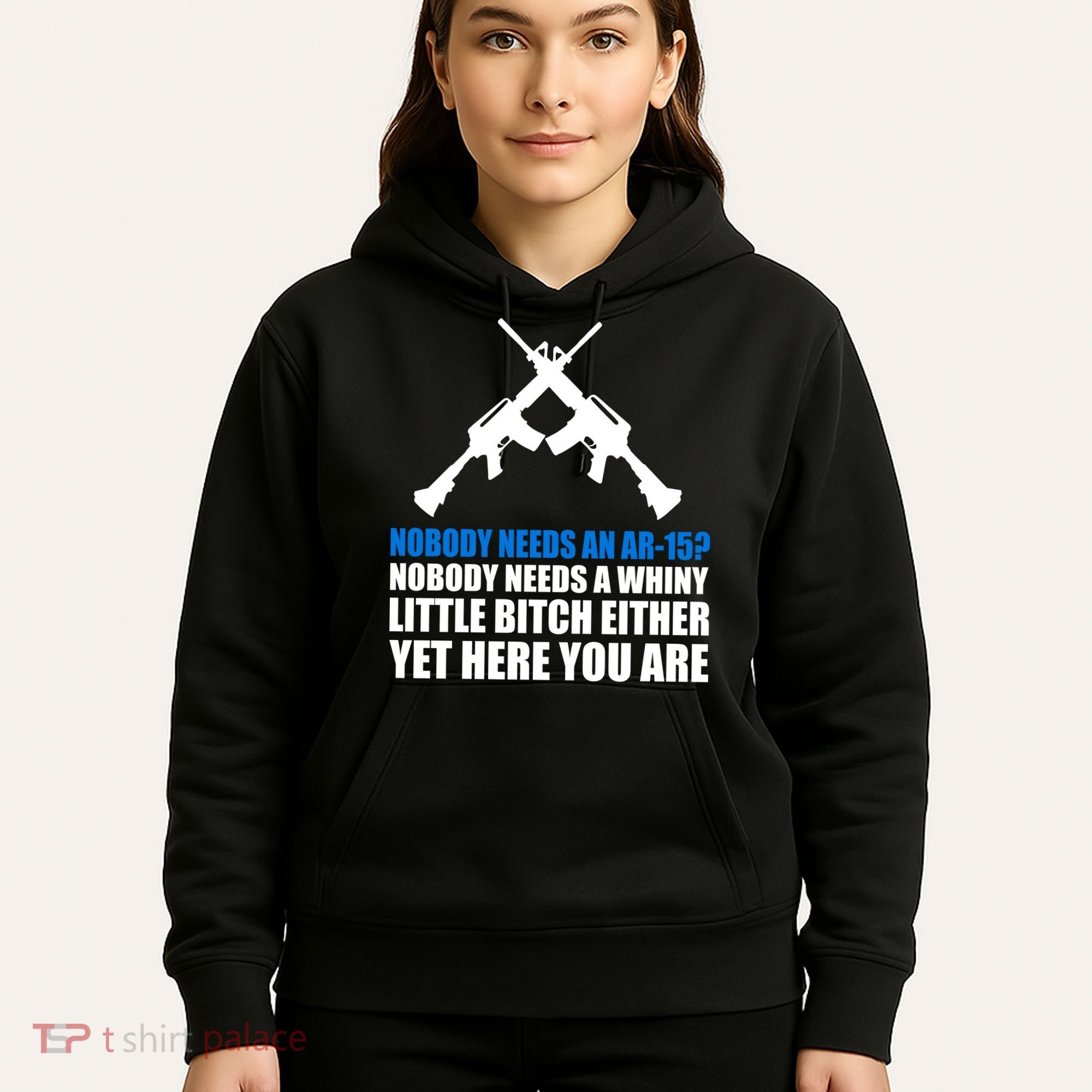 Nobody Needs An AR-15 Rifle Pro Gun Rights Hoodie
