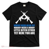 Nobody Needs An AR-15 Rifle Pro Gun Rights T-Shirt thumb 0