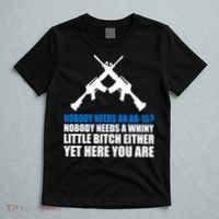 Nobody Needs An AR-15 Rifle Pro Gun Rights T-Shirt thumb 5