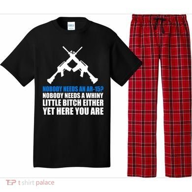 Nobody Needs An AR-15 Rifle Pro Gun Rights Pajama Set