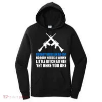 Nobody Needs An AR-15 Rifle Pro Gun Rights Women's Hoodie thumb 0