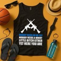 Nobody Needs An AR-15 Rifle Pro Gun Rights Tank Top thumb 4
