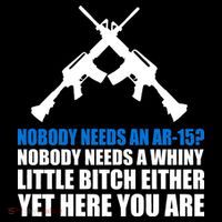 Nobody Needs An AR-15 Rifle Pro Gun Rights Women's T-Shirt thumb 6