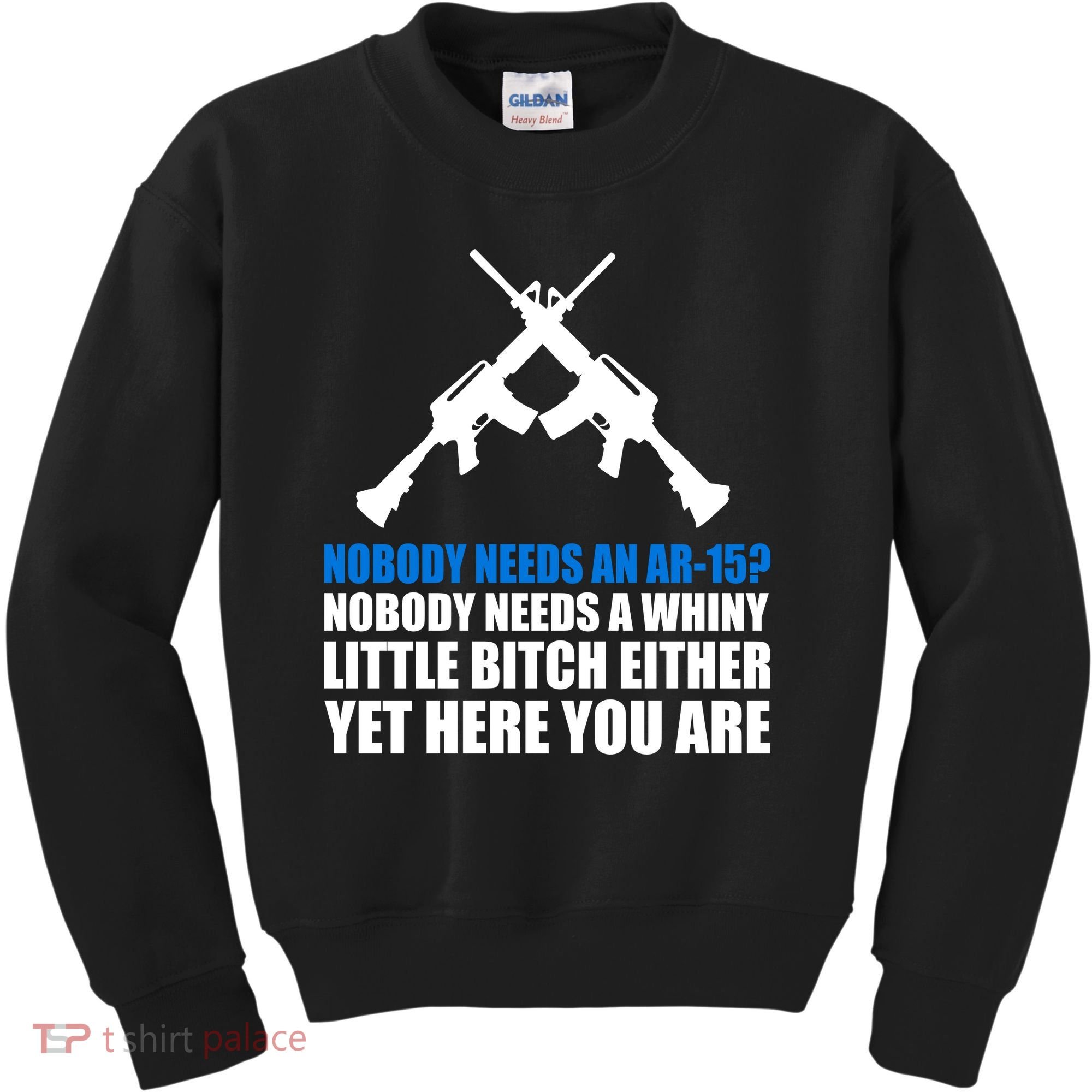 Nobody Needs An AR-15 Rifle Pro Gun Rights Kids Sweatshirt