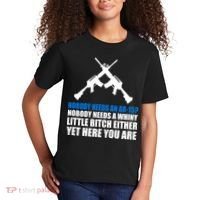 Nobody Needs An AR-15 Rifle Pro Gun Rights Kids T-Shirt thumb 2