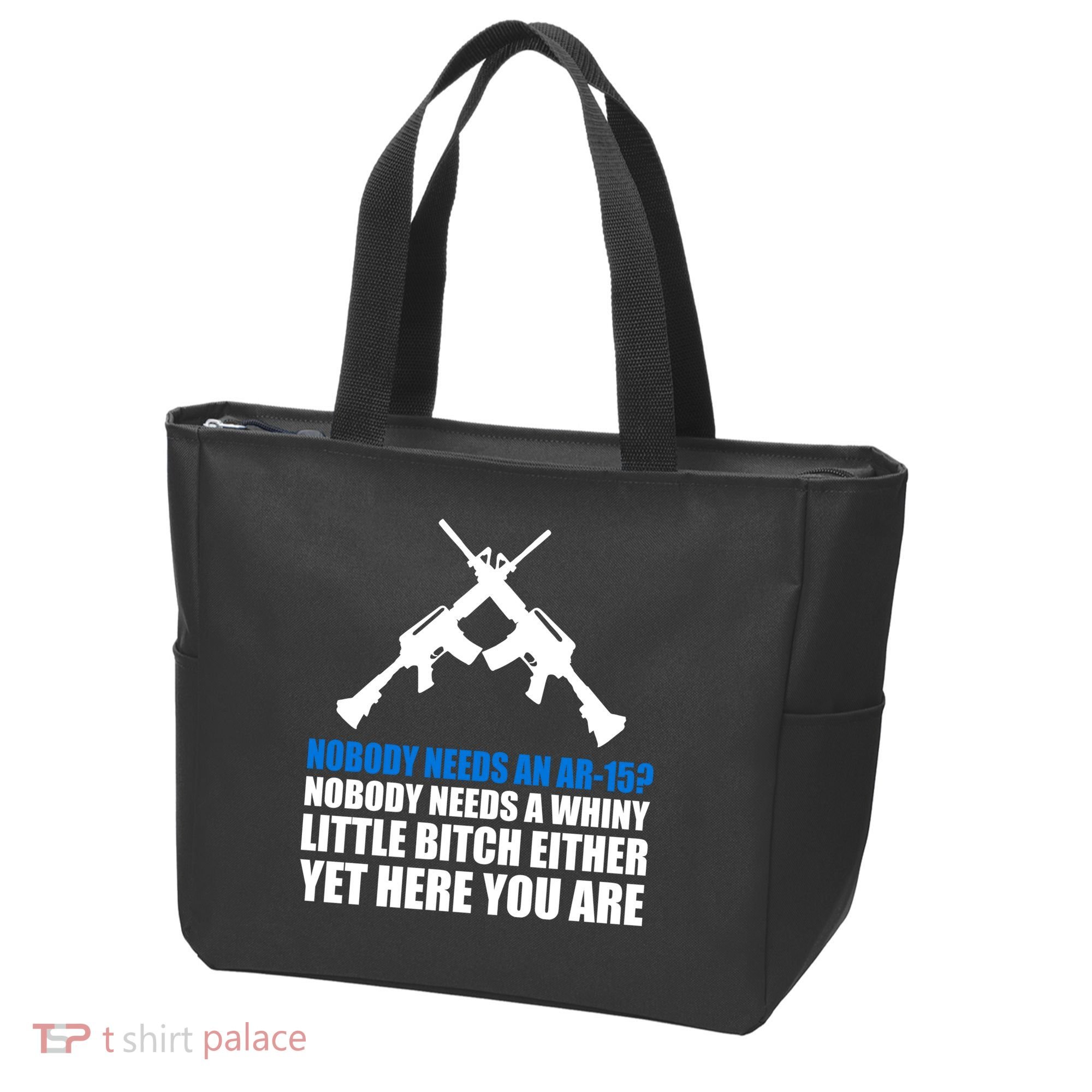 Nobody Needs An AR-15 Rifle Pro Gun Rights Tote Bag