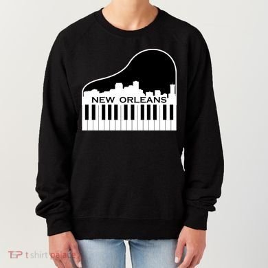 New Orleans Cool Piano Skyline Women's Sweatshirt